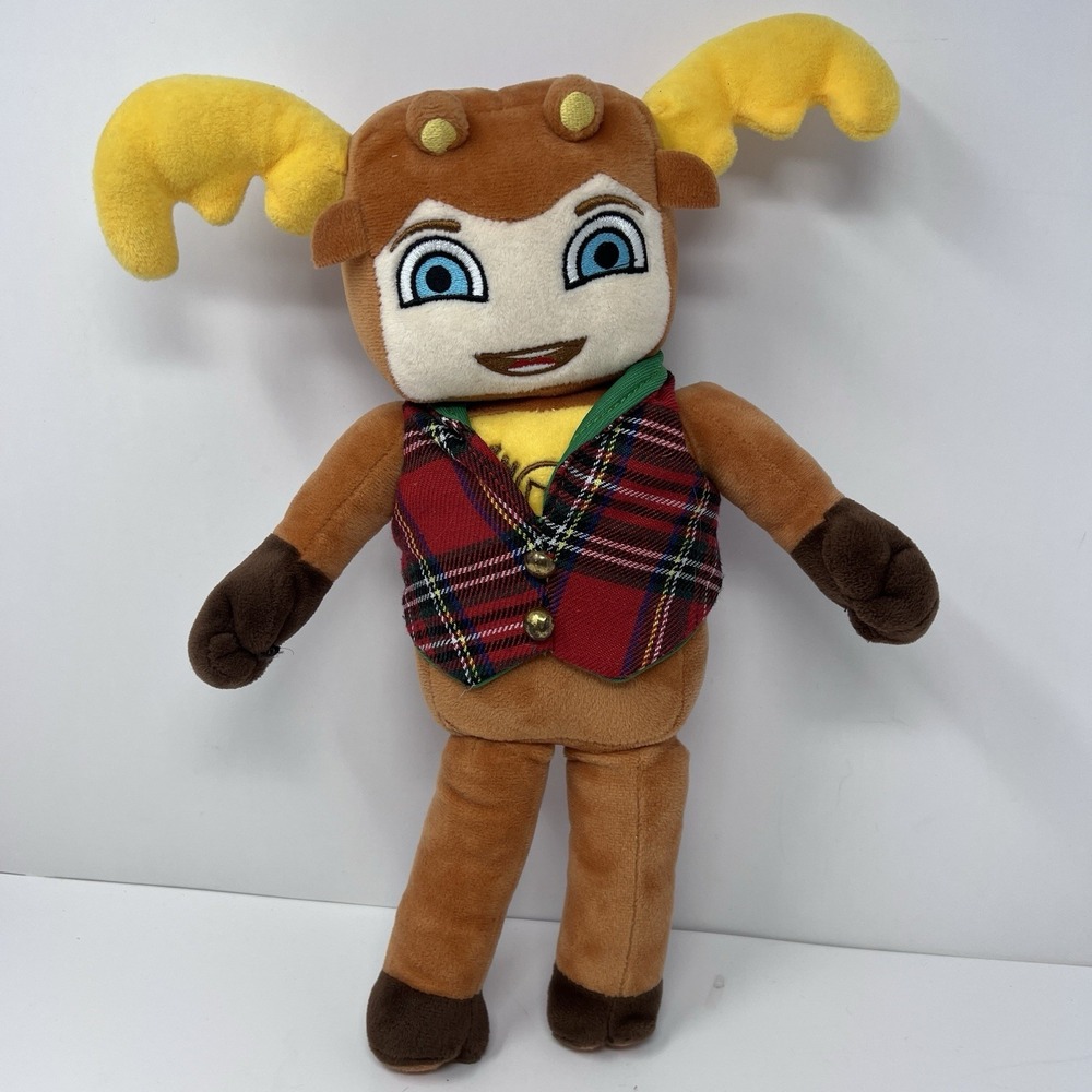 Moosecraft Plushie Holiday Edition Musical Moose Toy‎ Rotating Arms Legs Parody